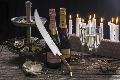 Laguiole Style de Vie Champagnesabel Olijfhout