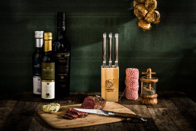 Laguiole Style de Vie Steakmessen Premium Line Dark Wood 1.8 mm 6-delig