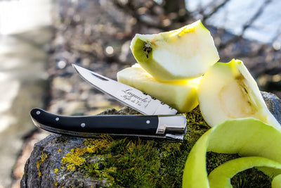 Zakmes Luxury Line Zwart Ebbenhout