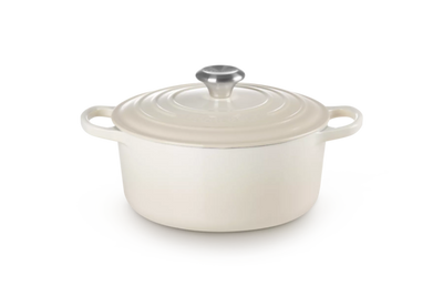 Le Creuset Signature Ronde Braadpan Meringue  24 cm