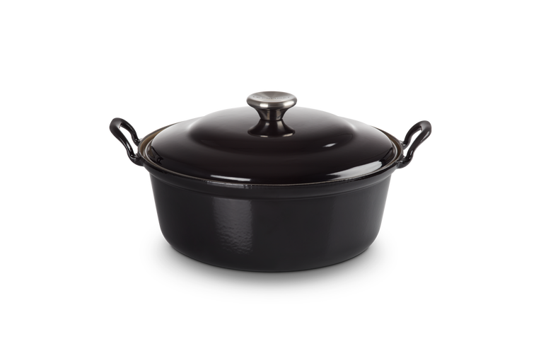 Faitout Braadpan Glanzend Zwart 28 cm