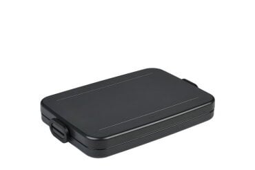 Take a Break Flat Lunchbox Nordic Black