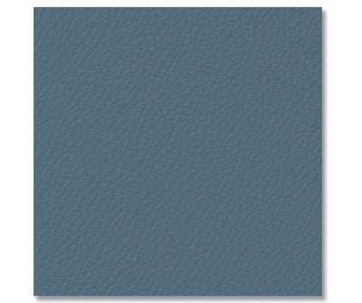 Placemat Ovaal Lederlook Blauw