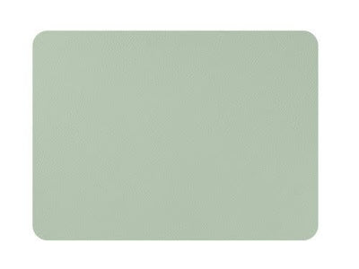 Placemat Rechthoekig Lederlook Groen