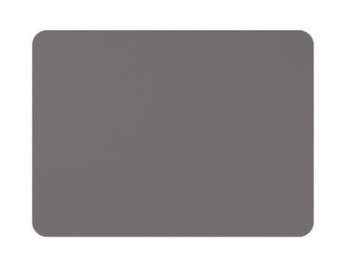Placemat Rechthoekig Lederlook Grijs