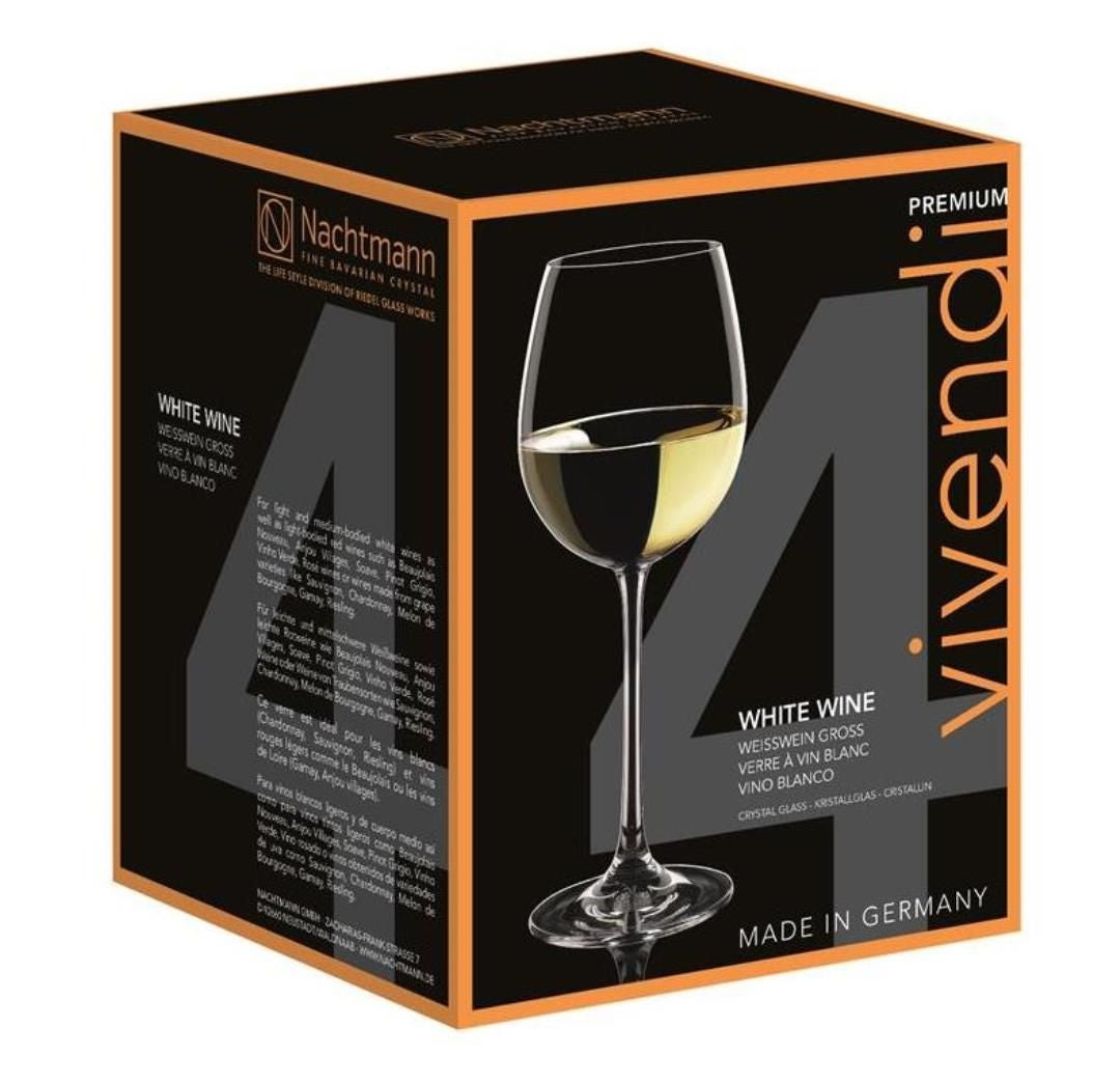 Vivendi Witte Wijnglas 474 ml – set met 4 stuks