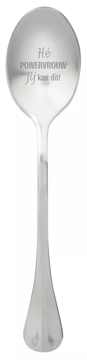 One Message Spoon Powervrouw
