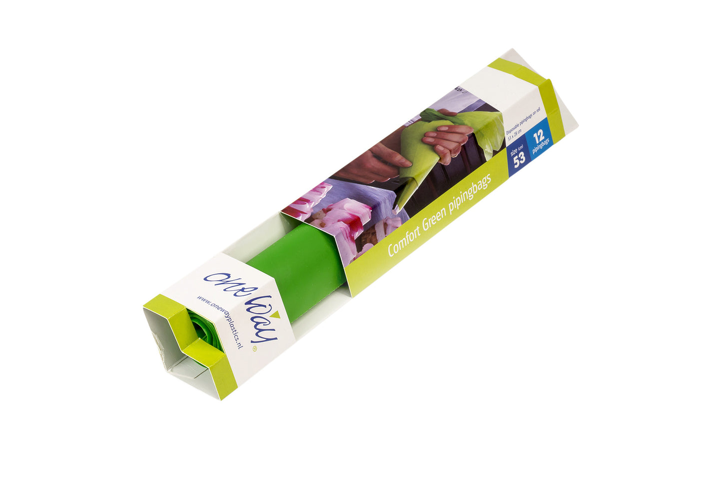 Spuitzak Groen 53x28 cm – 12 stuks