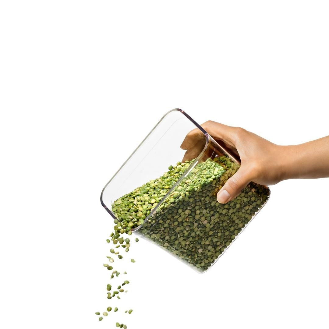 Voorraadbus 'POP Steel' Rechthoekig 1.6 Liter