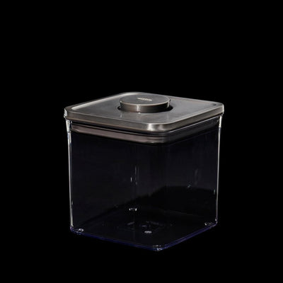 Voorraadbus 'POP Steel' Vierkant 2.6 Liter