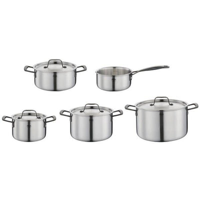 Gourmet Pannenset Zwart 5-delig