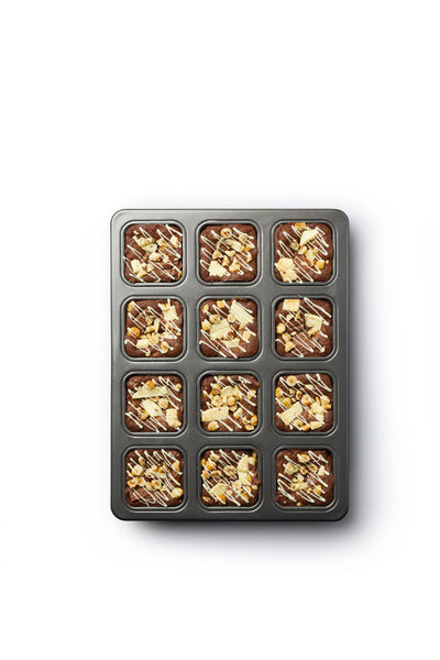 Brownievorm 34 x 26 cm - 12-delig