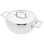 Demeyere Silver 7 Conische Braadpan met Deksel 28 cm