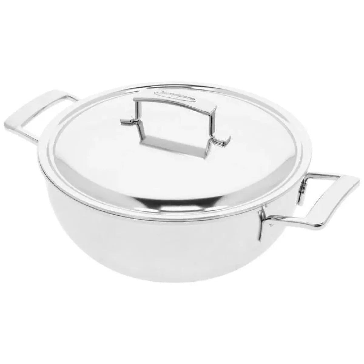 Demeyere Silver 7 Conische Braadpan met Deksel 28 cm