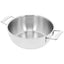Demeyere Silver 7 Conische Braadpan met Deksel 28 cm