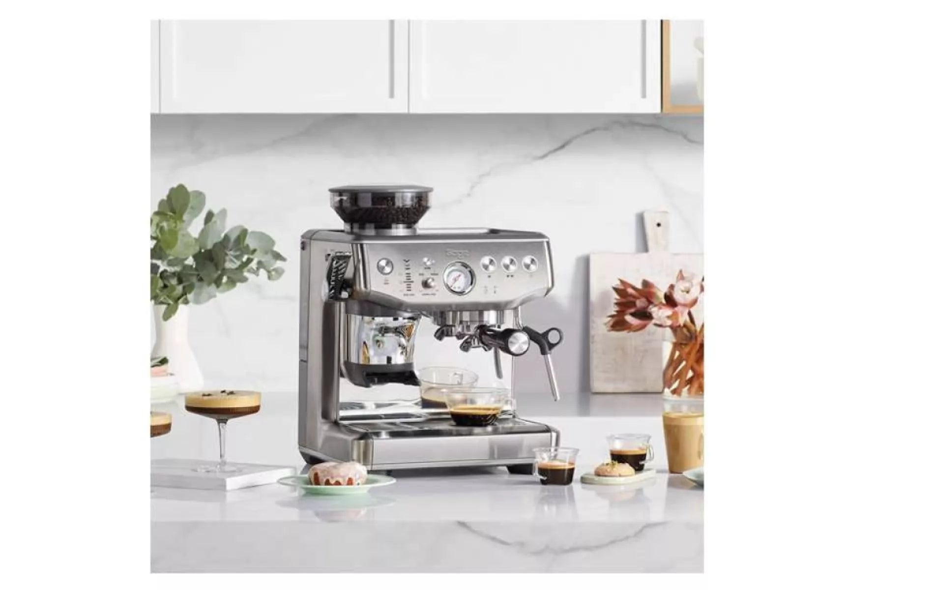 Sage The Barista Express Impress Stainless Steel - Espressomachine