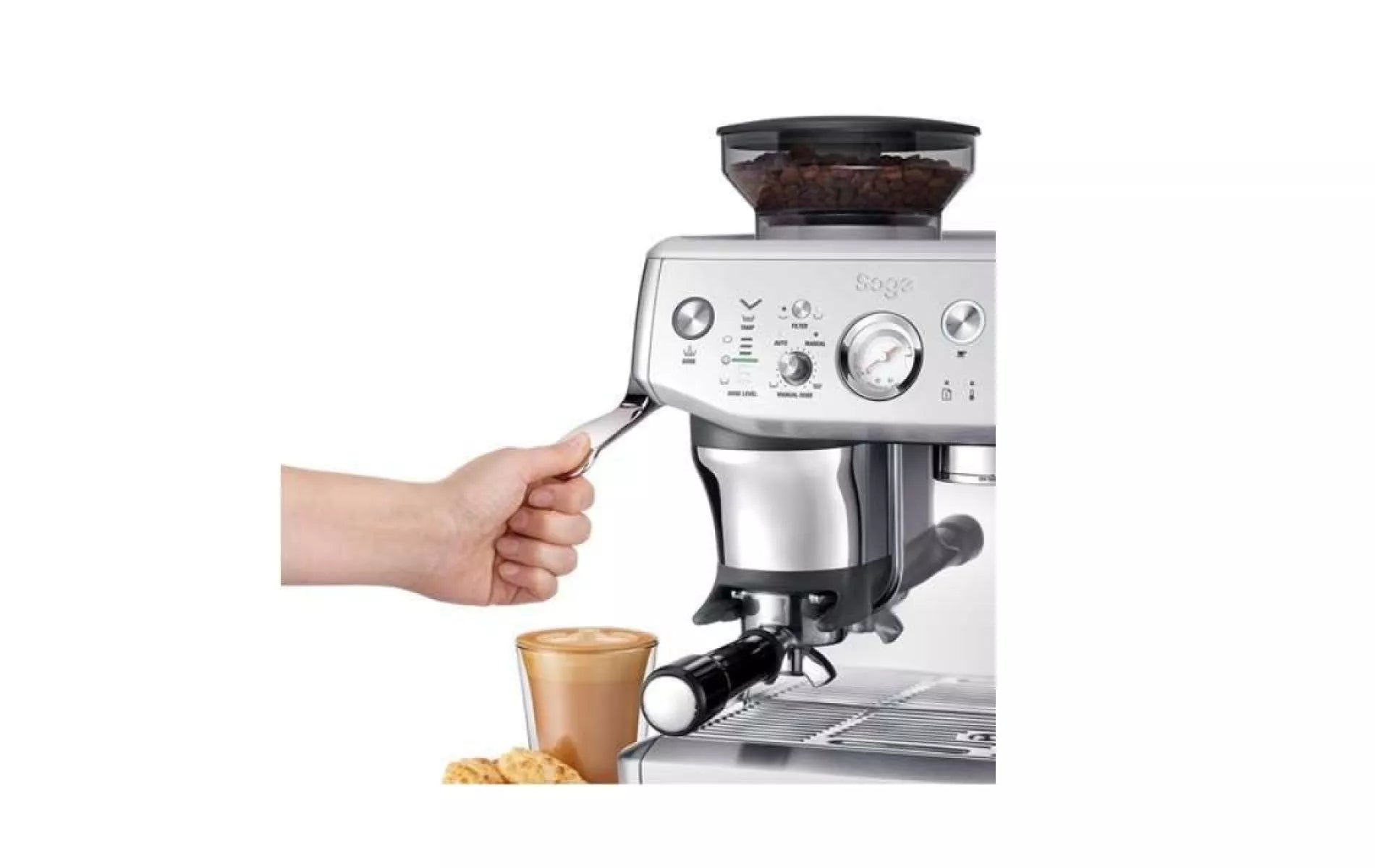 Sage The Barista Express Impress Stainless Steel - Espressomachine