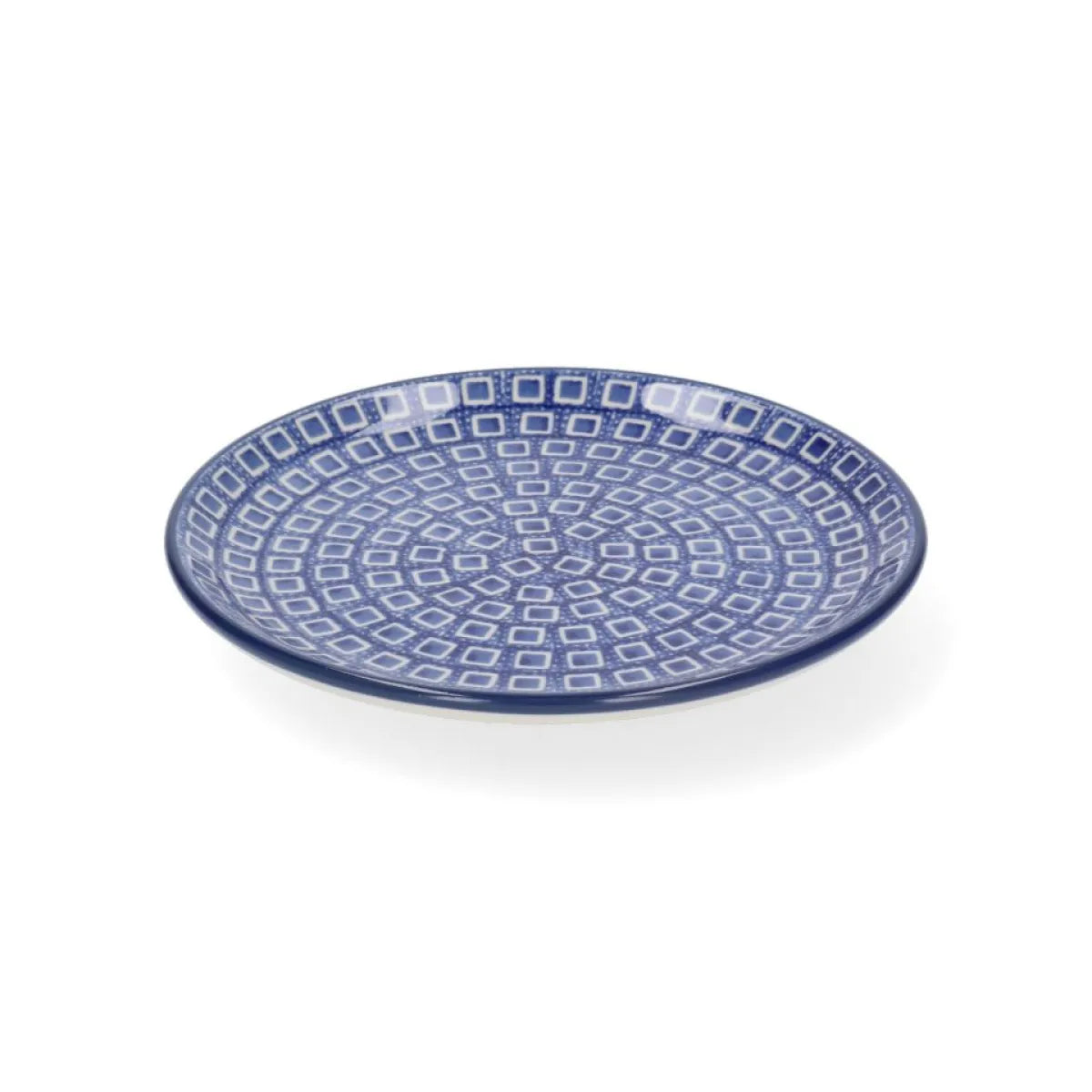 Bunzlau Castle Gebaksbord 16 cm - Blue Diamond