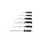 Zwilling Four Star Messenblok Bamboe 7-delig