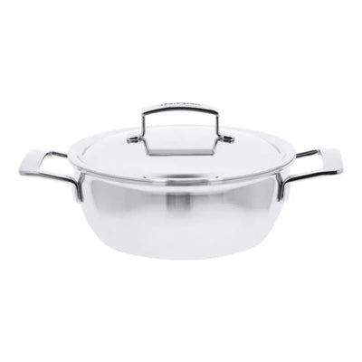 Demeyere Silver 7 Conische Braadpan met Deksel 24 cm