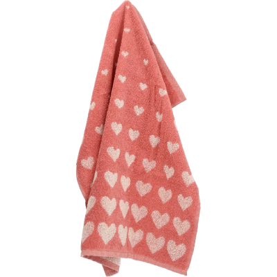Bunzlau Castle Keukendoek Hearts Roze