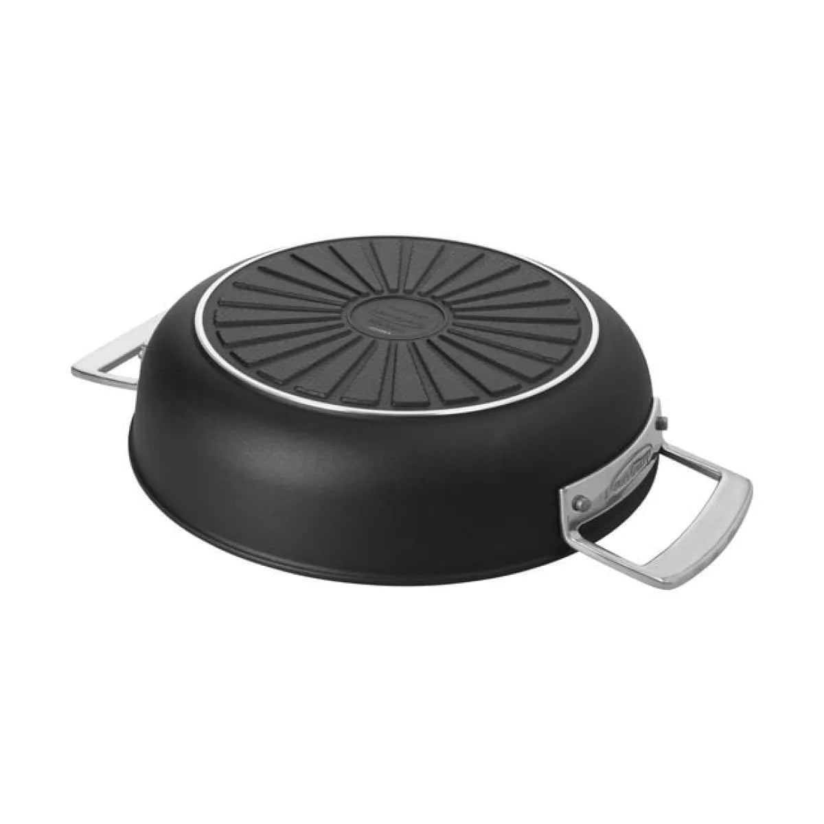 Demeyere Alu Pro 5 Ceraforce Lage Hapjespan met Deksel 24 cm