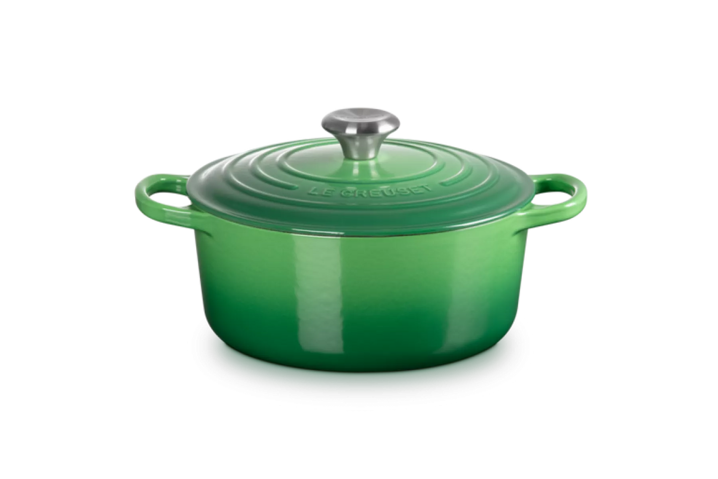 Le Creuset Signature Ronde Braadpan Bamboo Groen 24 cm