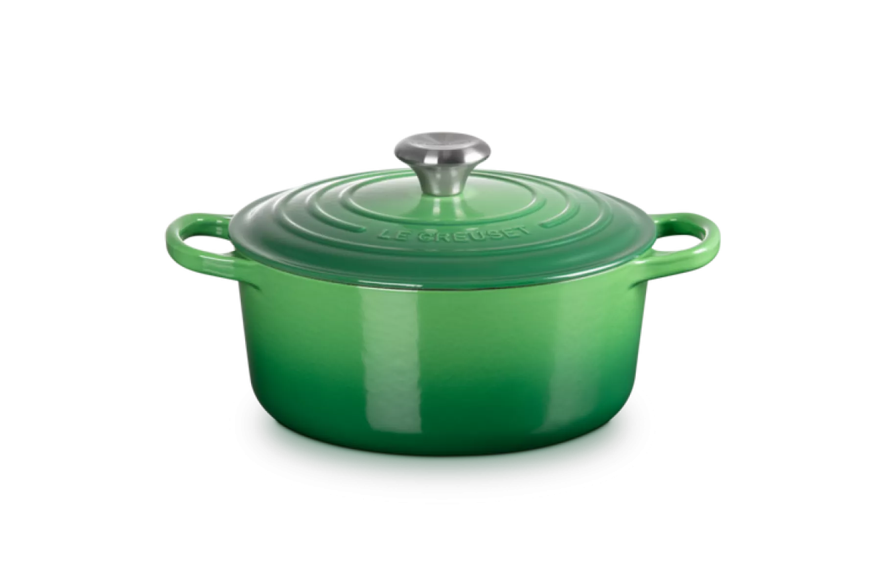 Le Creuset Signature Ronde Braadpan Bamboo Groen 24 cm