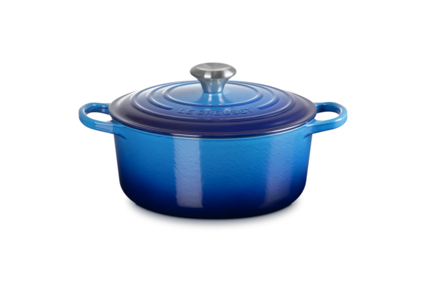 Le Creuset Signature Ronde Braadpan 24 cm Azure
