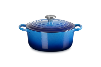 Le Creuset Signature Ronde Braadpan 24 cm Azure