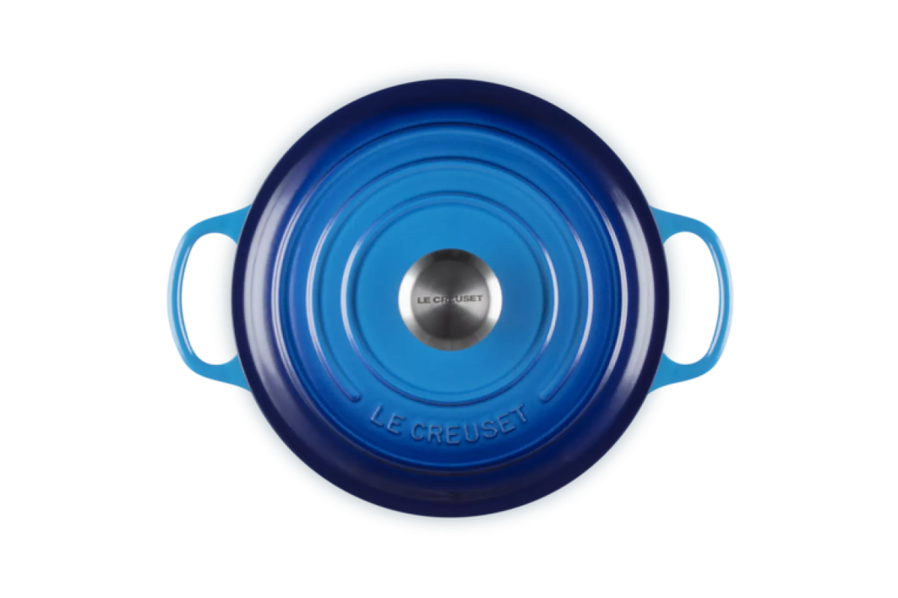 Le Creuset Signature Ronde Braadpan 24 cm Azure