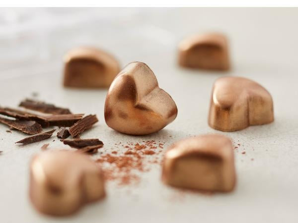 Chocoladevorm Hartjes - 21 stuks