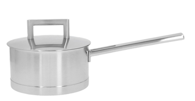 John Pawson 7 Steelpan met Deksel 14 cm