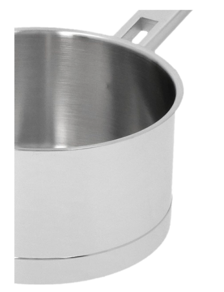 John Pawson 7 Steelpan met Deksel 14 cm