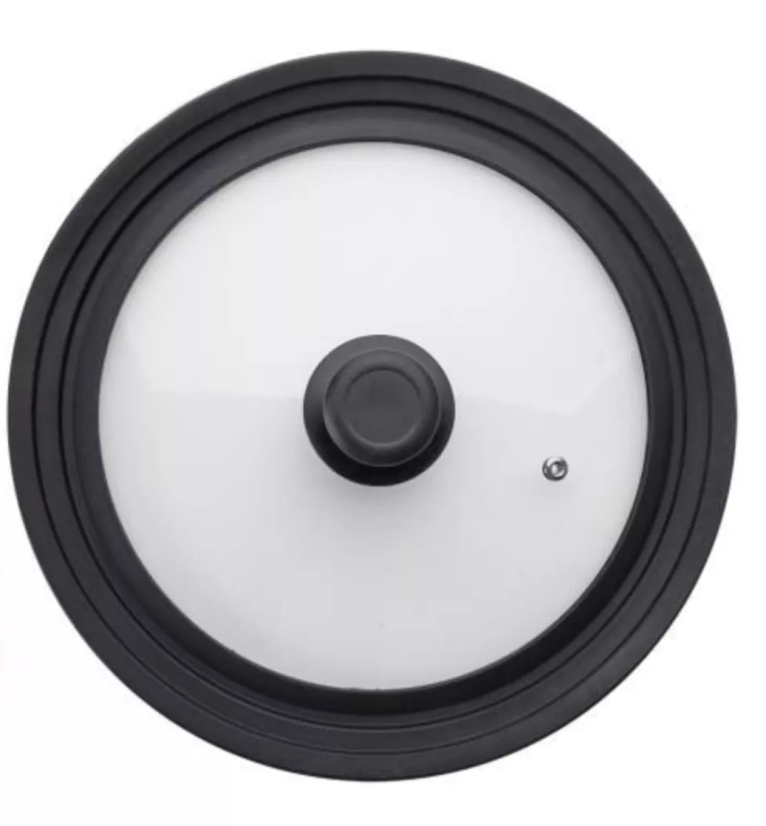 Ibili Glazen Deksel met Siliconen Rand 24-26-28 cm