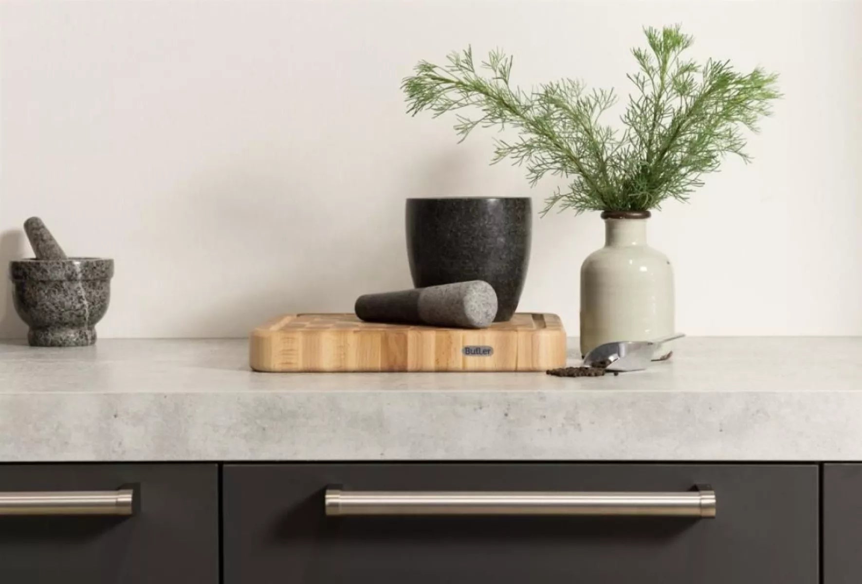 Inno Cuisinno Granieten Vijzel (Ø 13 x 13 cm)