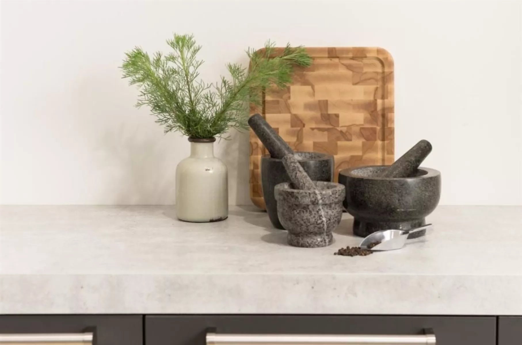 Inno Cuisinno Granieten Vijzel (Ø 13 x 13 cm)