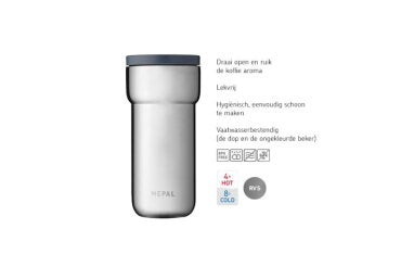 Ellipse Isoleerbeker Titanium 375 ml