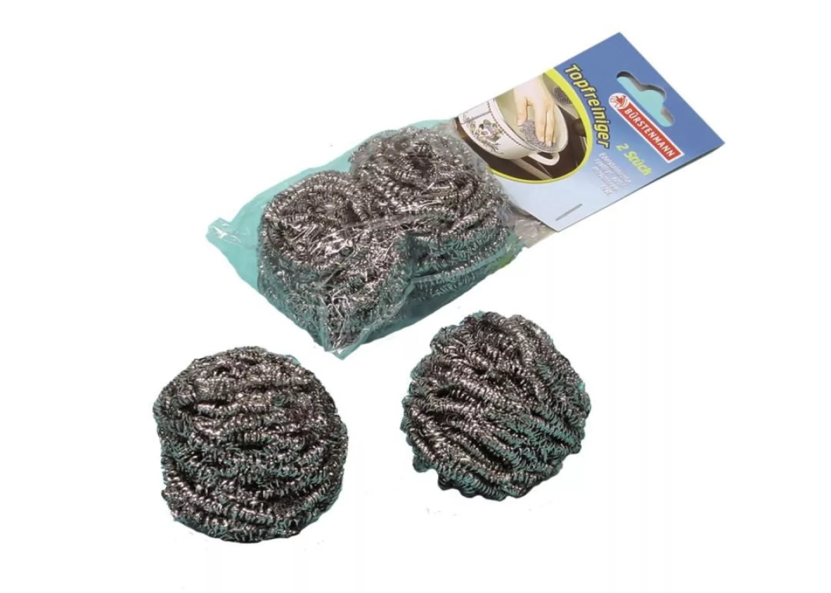 Kitchen Basics Pannenspons RVS – set 2 stuks