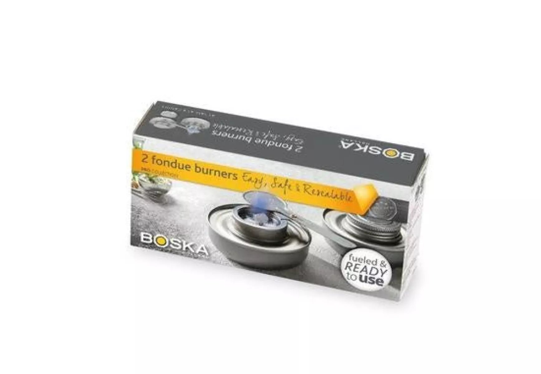 Boska Fondue Brander Veilig – set met 2 stuks