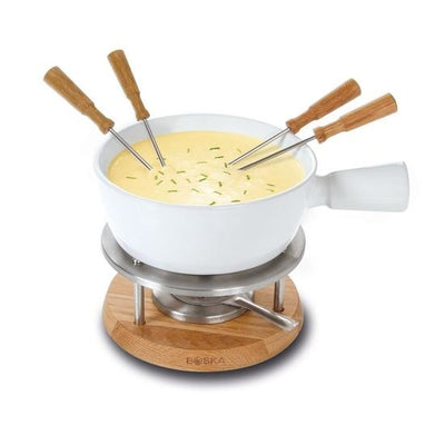 Fondueset Bianco