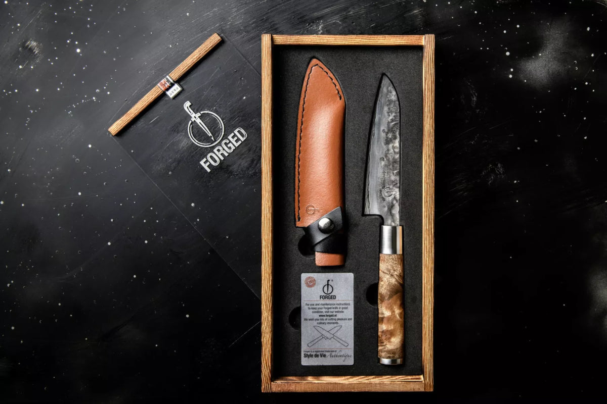 Forged VG10 Santokumes 14 cm