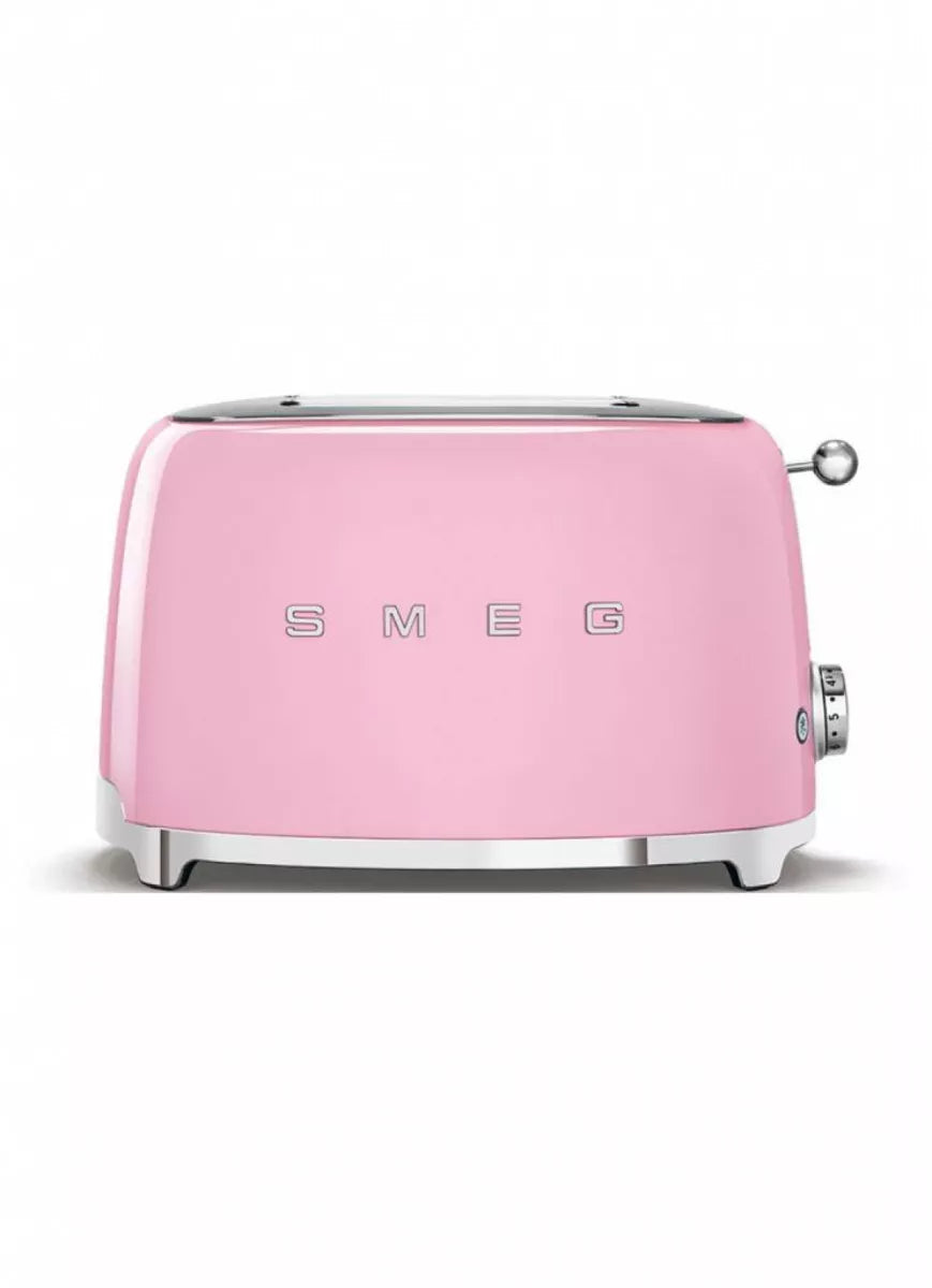 Smeg Broodrooster 2x2 Roze