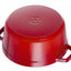 Staub Ronde Braadpan Kersenrood 28 cm
