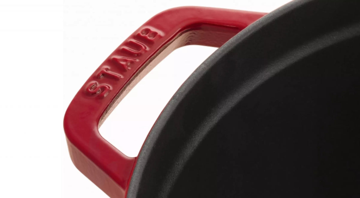 Staub Ronde Braadpan Kersenrood 28 cm