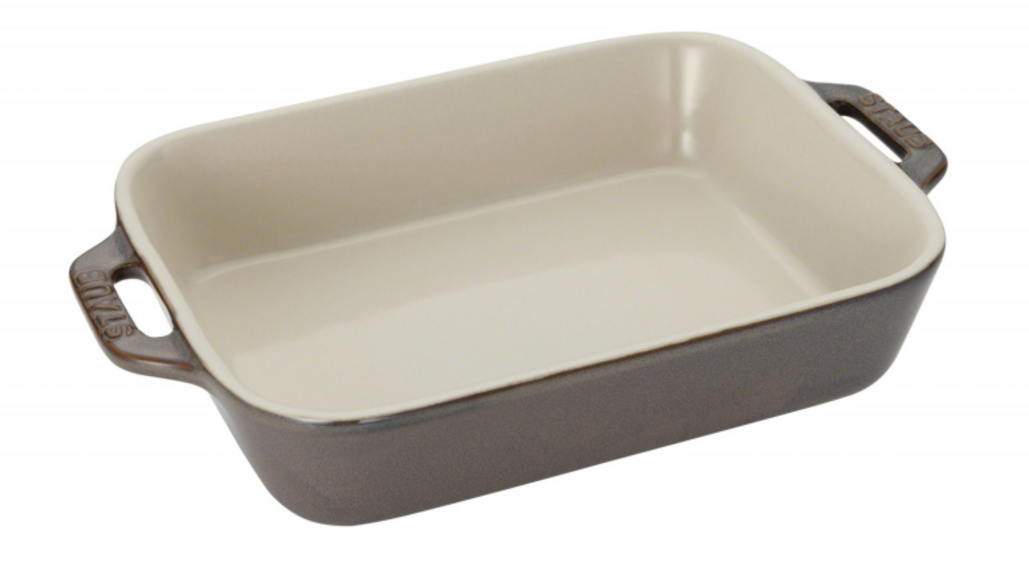 Ovenschaal Antiek Grijs 20 x 16 cm