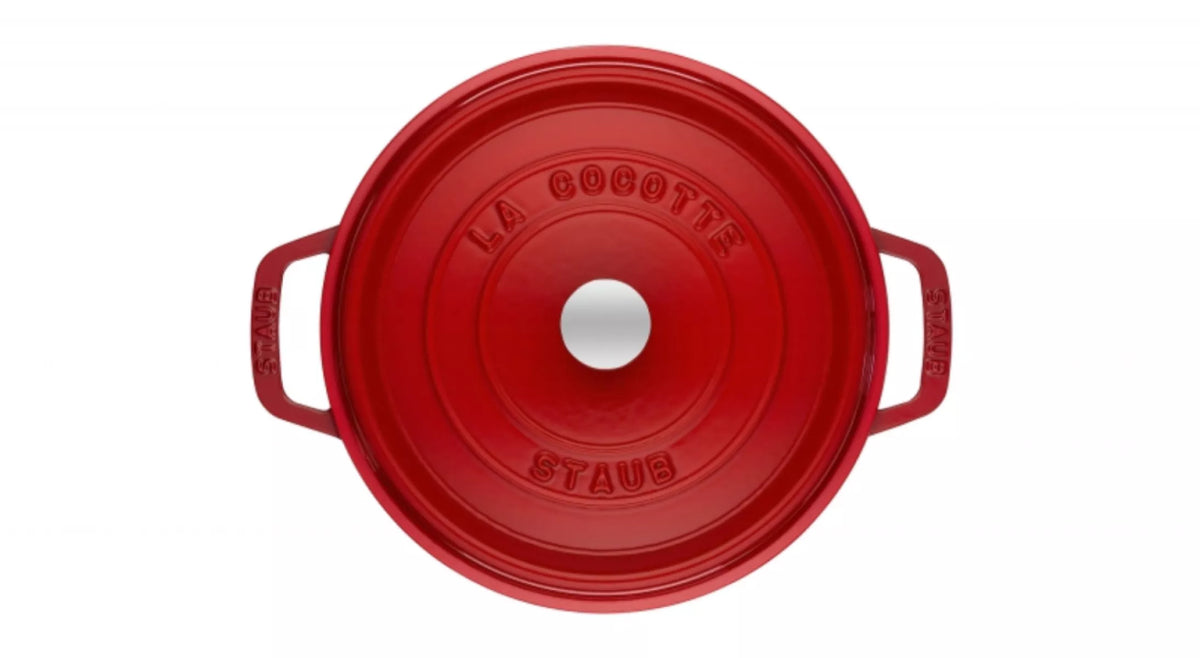 Staub Ronde Braadpan Kersenrood 26 cm