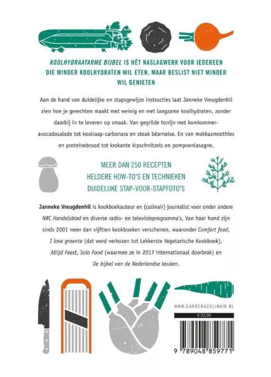 Kookboek Koolhydraatarme Bijbel