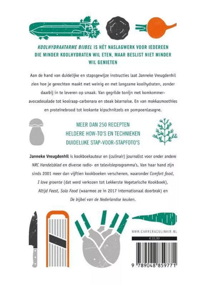 Kookboek Koolhydraatarme Bijbel