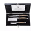 Laguiole Style de Vie Kaasmessen Luxury Line Olijfhout 3-delig